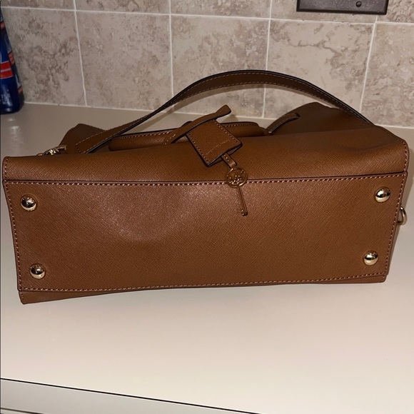 Michael Kors Tan Leather Satchel - Picture 7 of 7